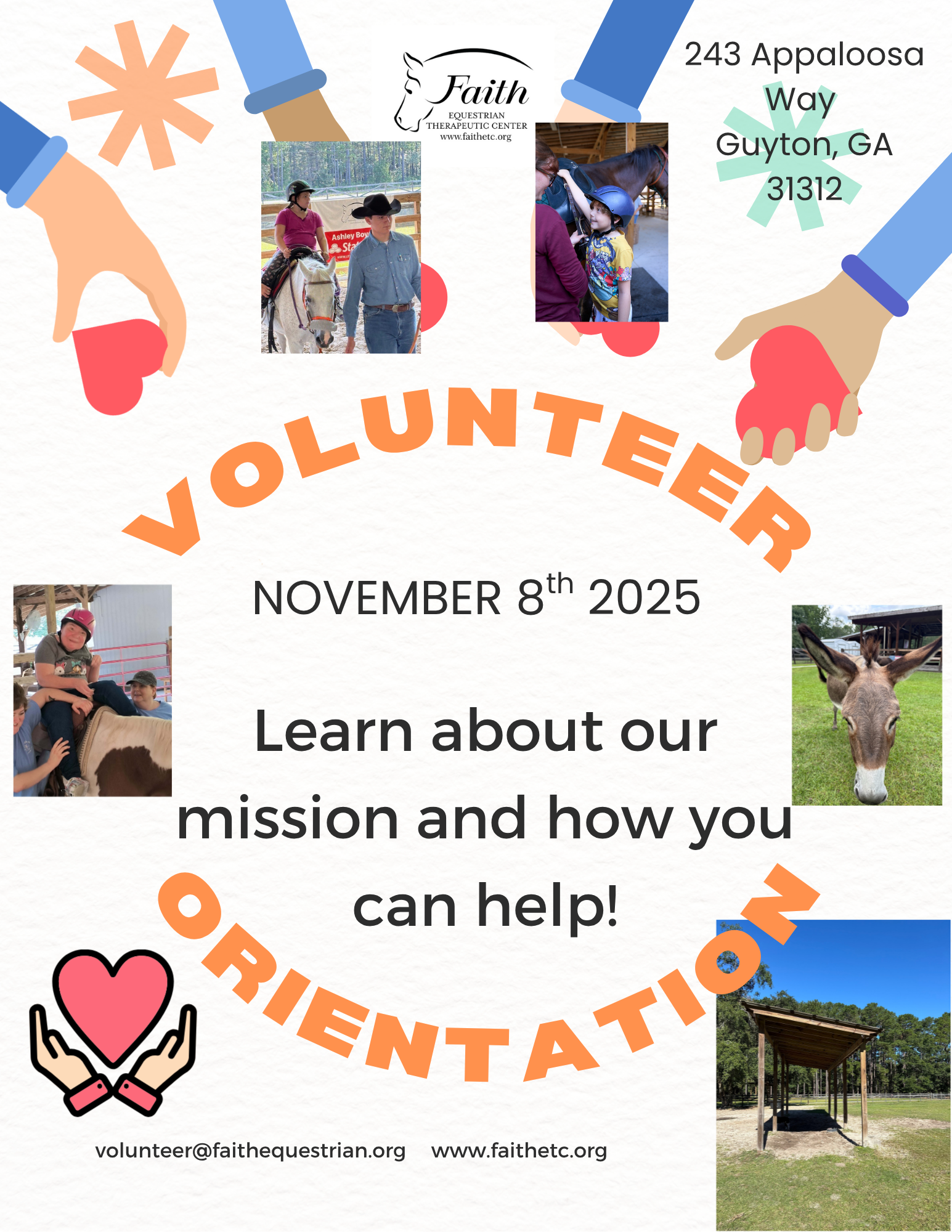Volunteer Training Flyer