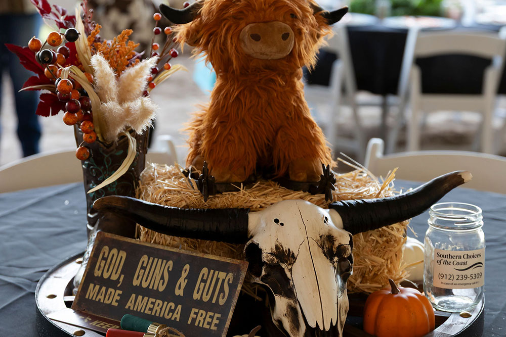 Boots & BBQ Table Photo