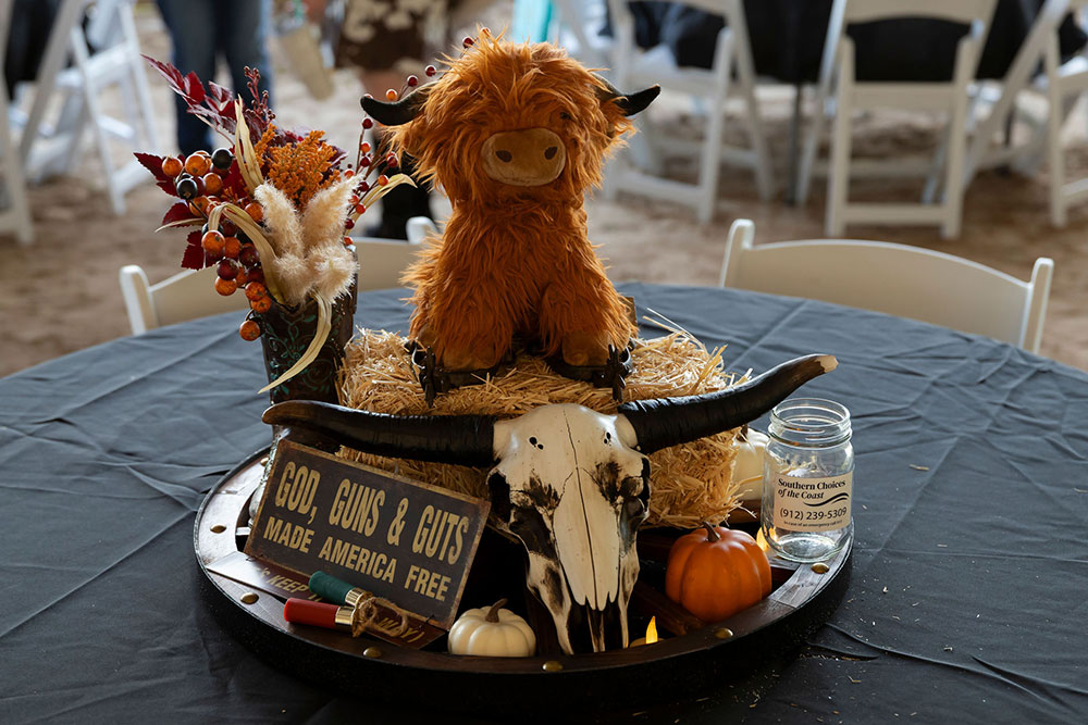 Boots & BBQ Table Photo