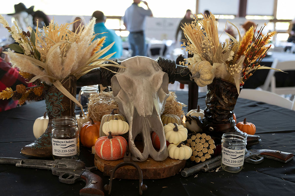 Boots & BBQ Table Photo