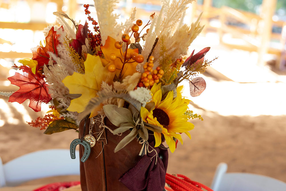Boots & BBQ Table Photo