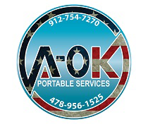 A-OK Portable Services Logo